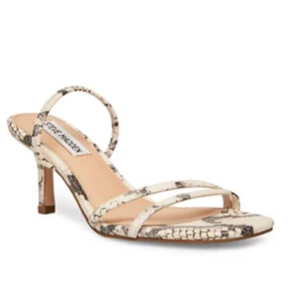 Steve Madden Snake Print Sandals